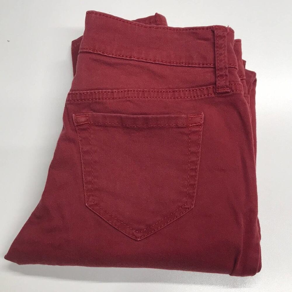 LOVESICK THE SKINNY Womens 1 Red Jeans